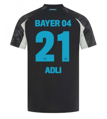 Bayer Leverkusen Amine Adli #21 Tercera Equipación 2024-25 Manga Corta